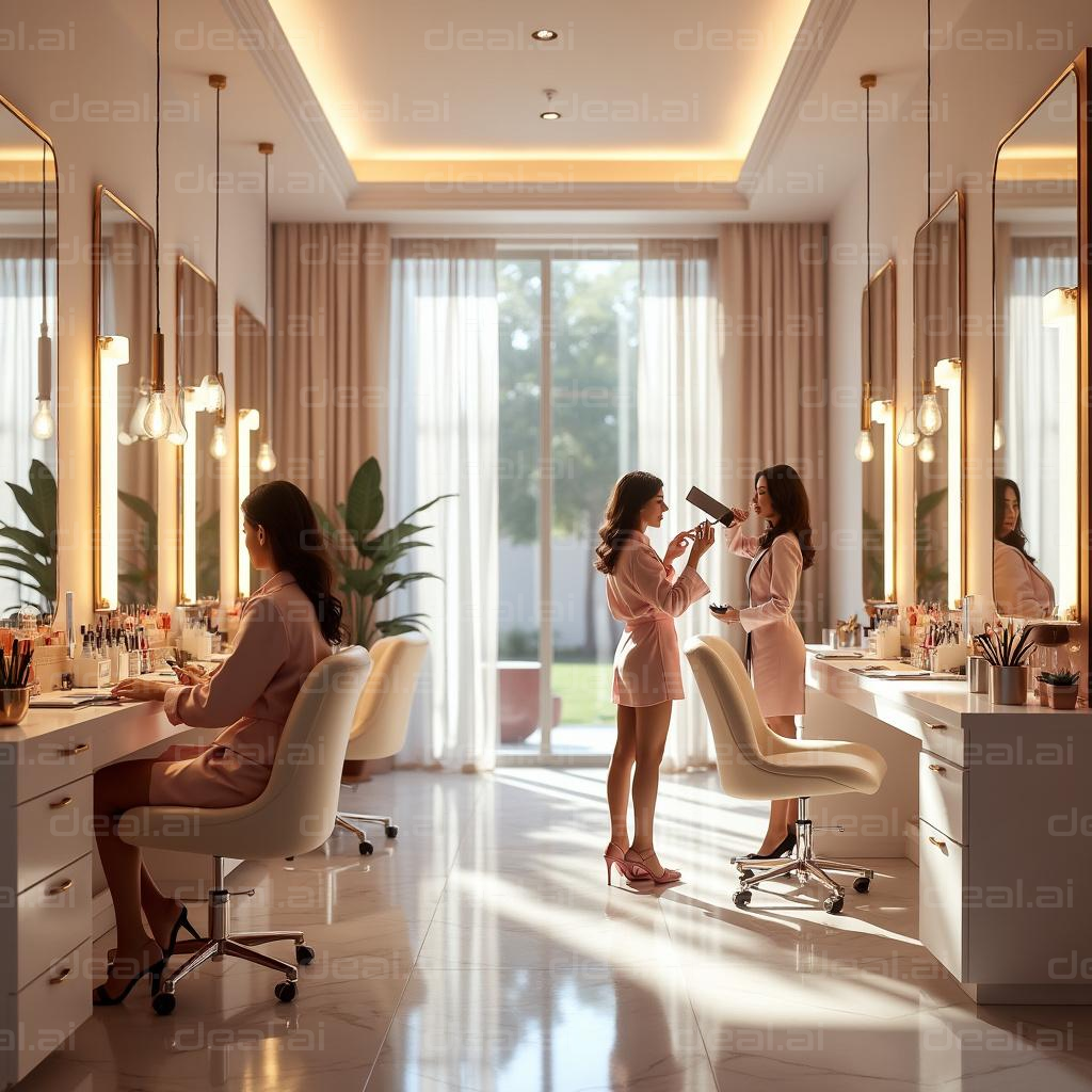Elegant Makeup Studio Morning Ritual