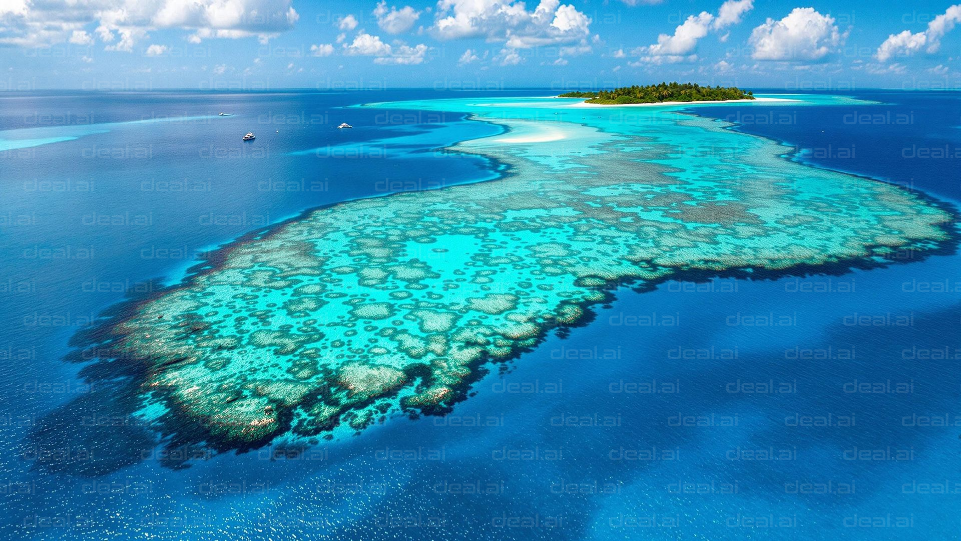 Vibrant Coral Reef Paradise