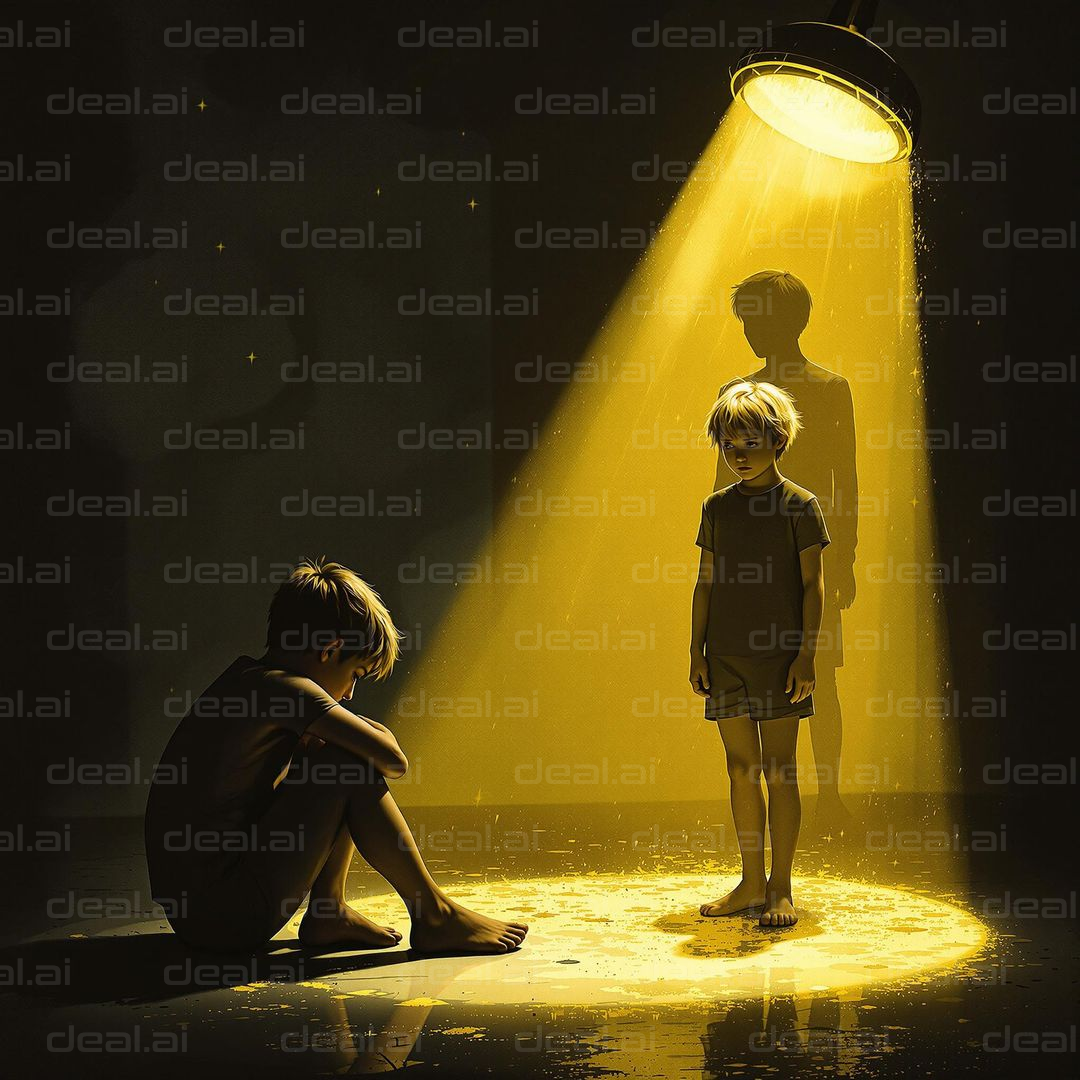 "Childhood Reflections in Light"