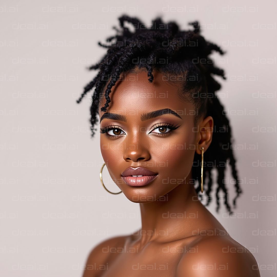 Elegant Portrait with Bold Beauty