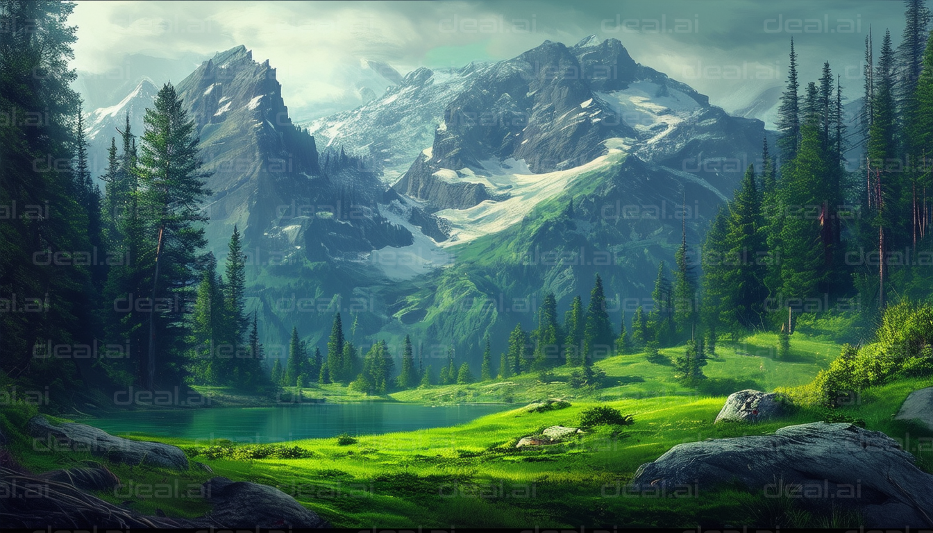 Majestic Mountain Landscape