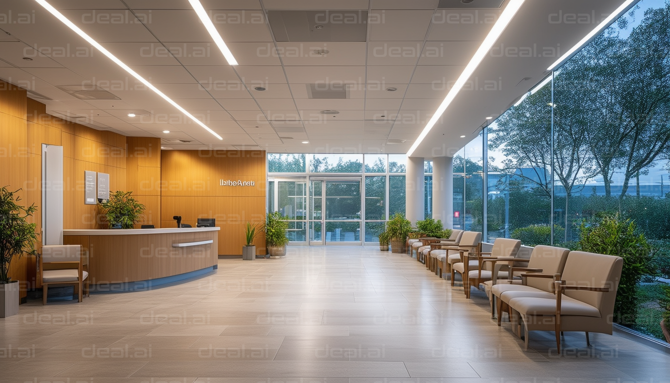 Modern Medical Office Reception Area