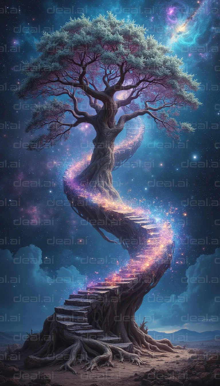 "Stairway to the Cosmic Tree"