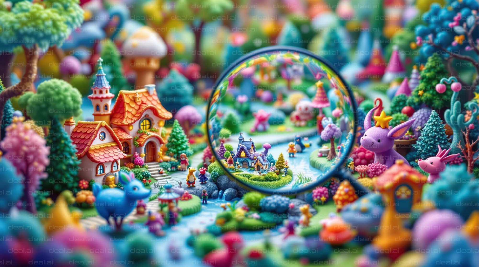 Whimsical Miniature Wonderland