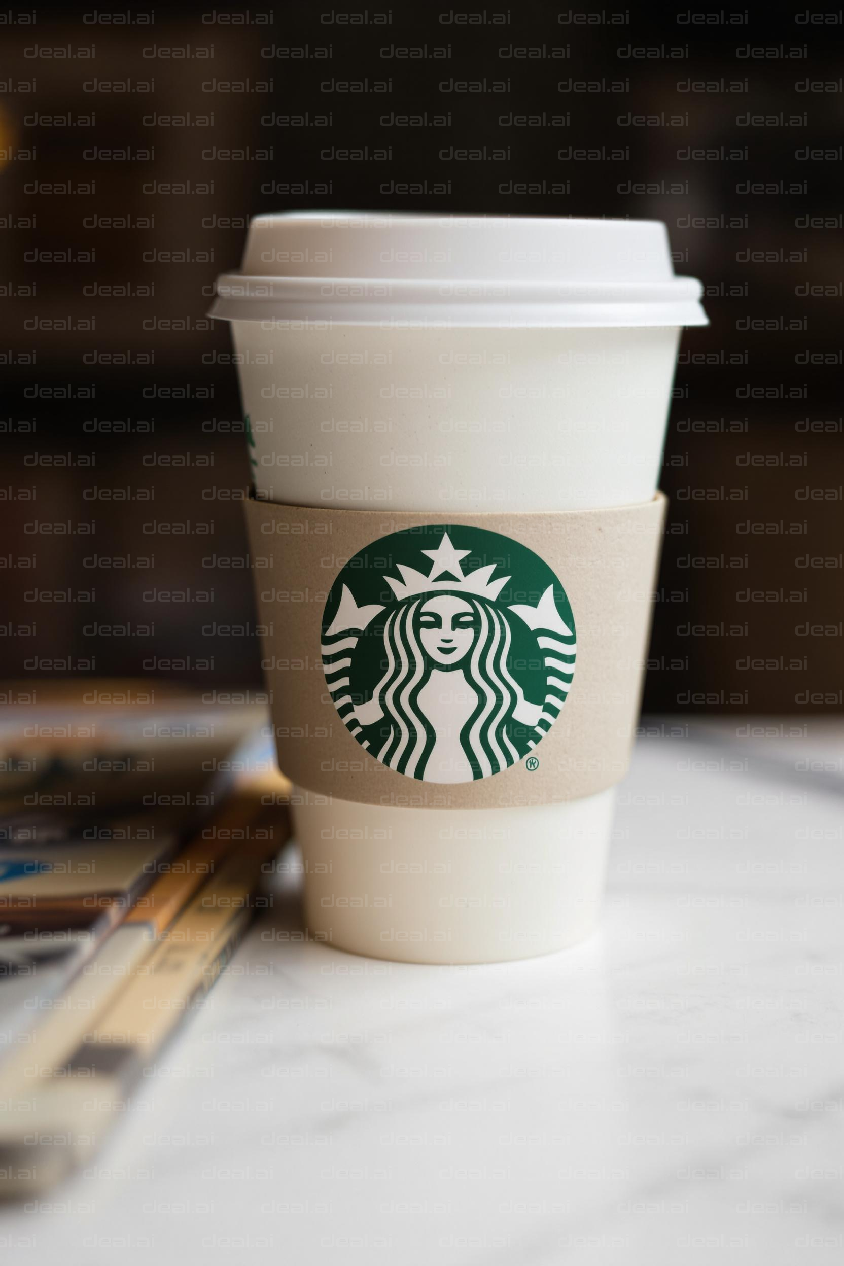 Starbucks Coffee Cup on Table