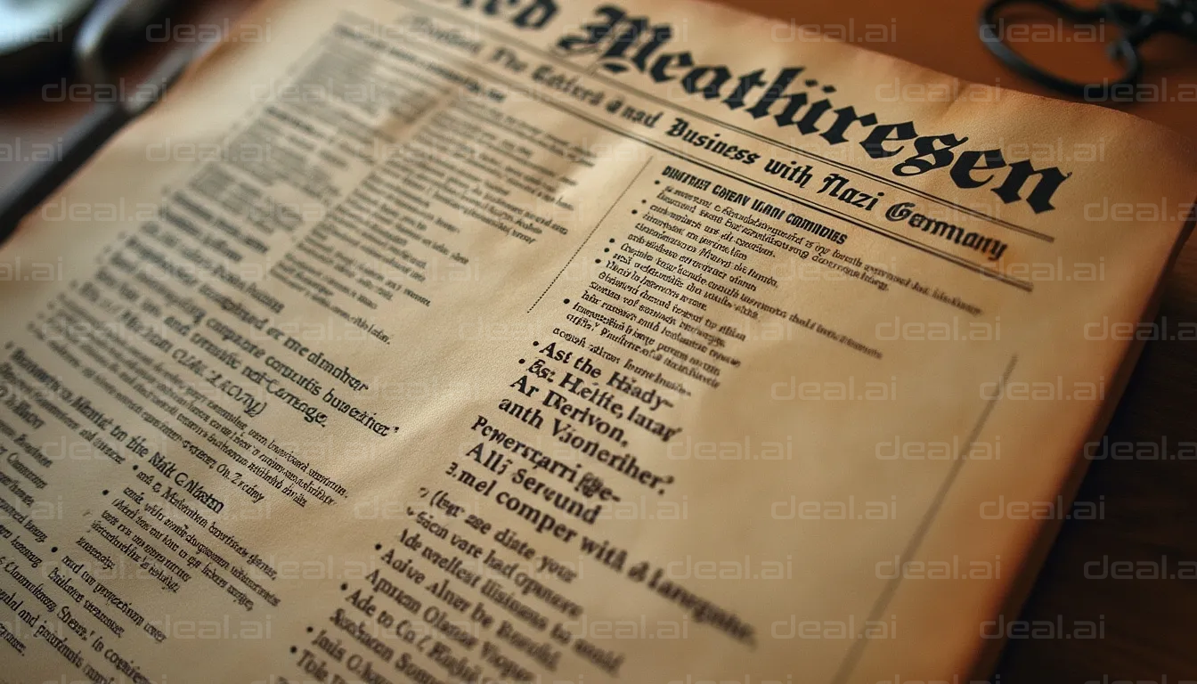 Historic Newspaper Headline Display