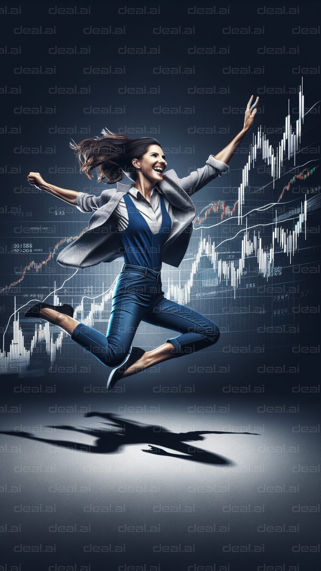 "Triumphant Leap in Stock Market Success"