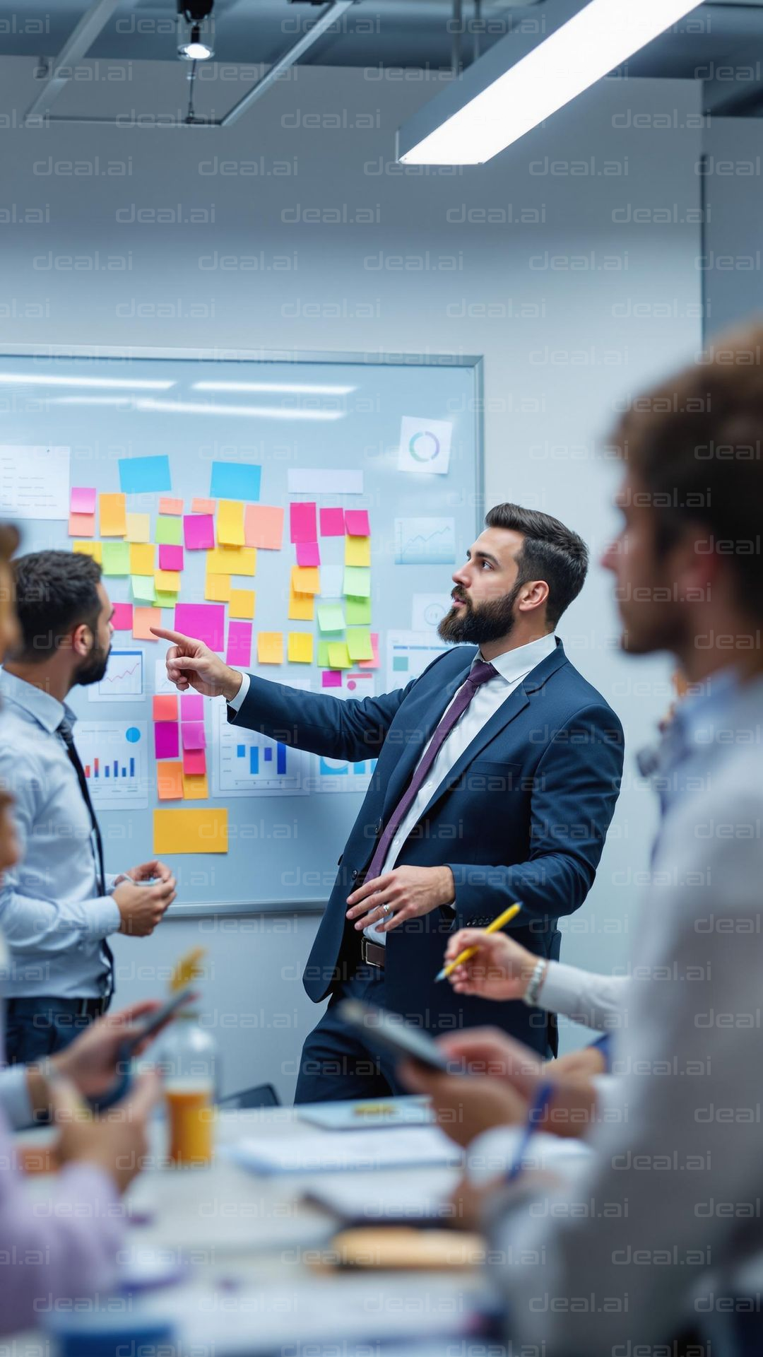 Team Strategy Meeting in Progress