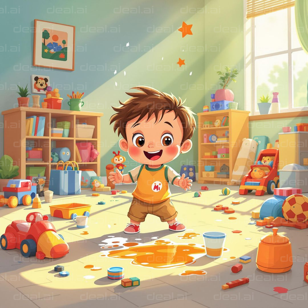 Playroom Adventure: Messy Fun!