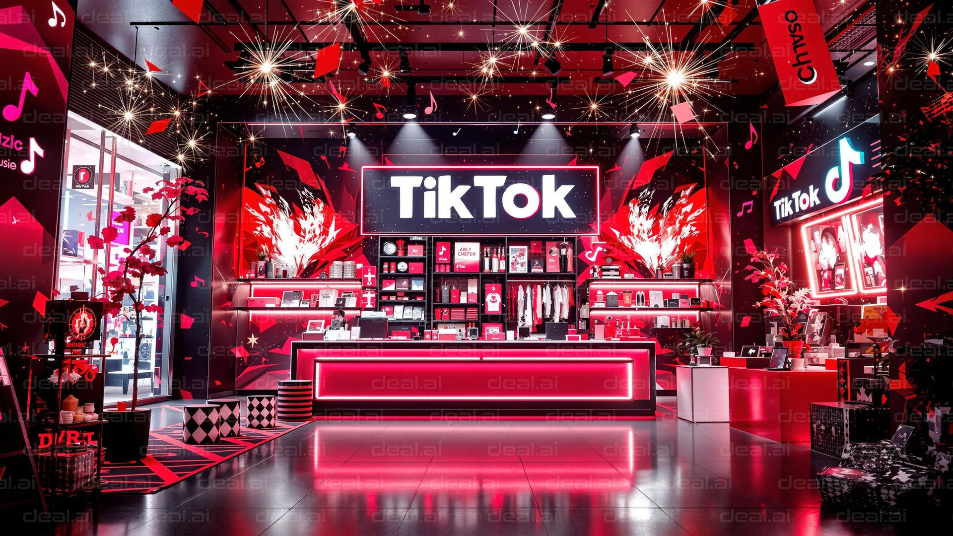 TikTok Storefront Celebration