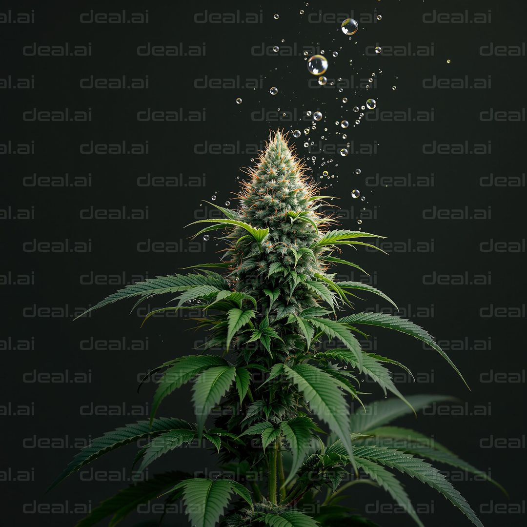 Sparkling Cannabis Bloom