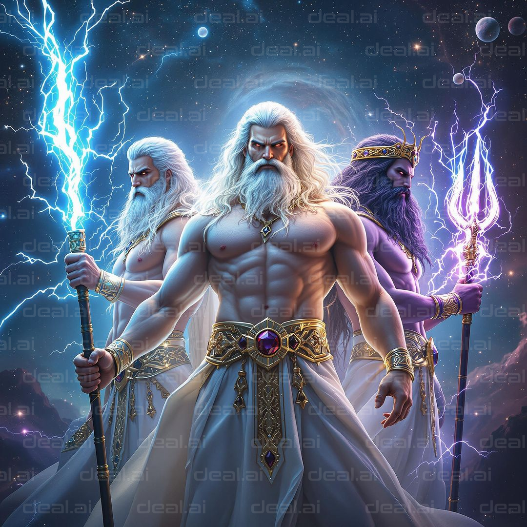 Mythical Gods of Power and Lightning