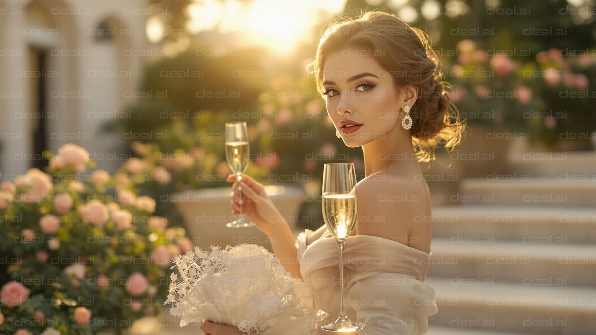 "Elegant Garden Celebration"