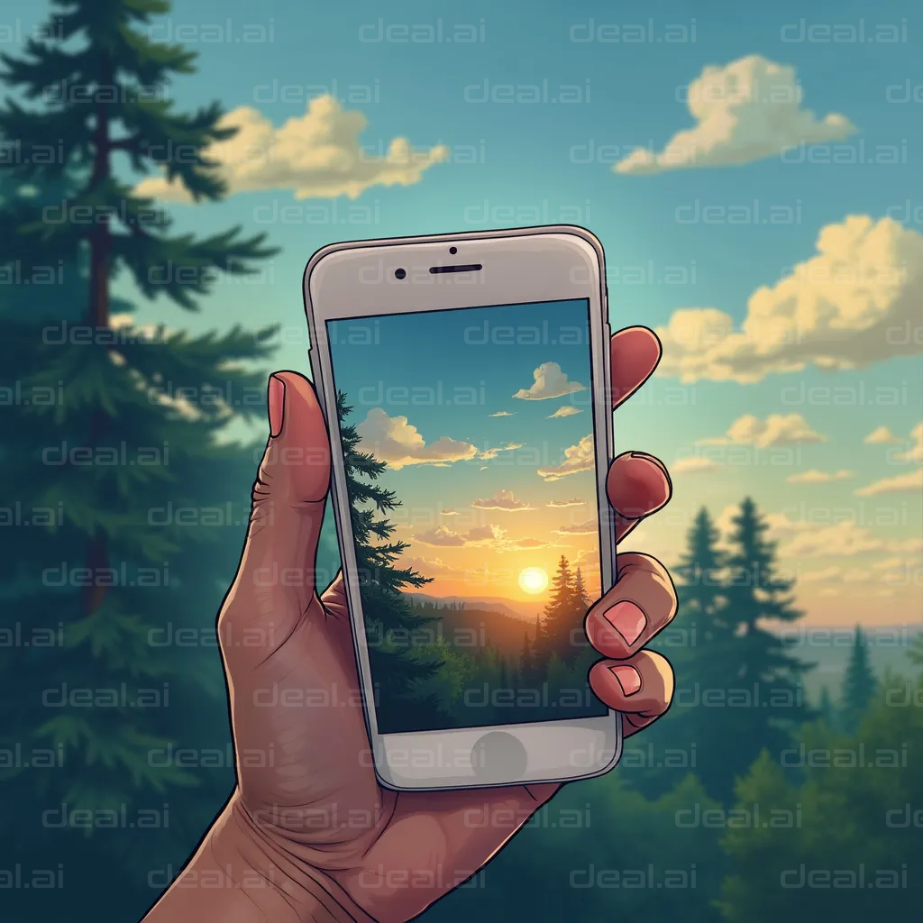 "Capturing Nature’s Beauty on Phone"