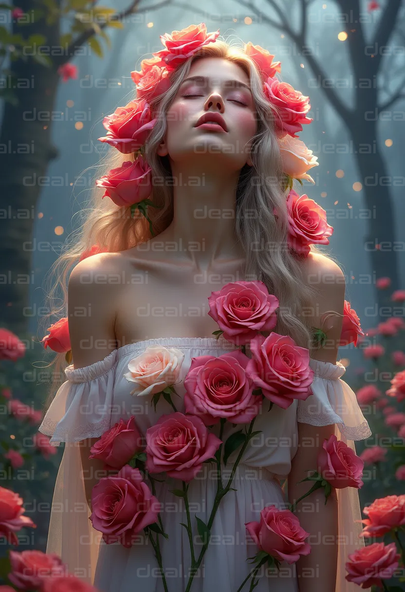 "Enchanted Rose Garden"
