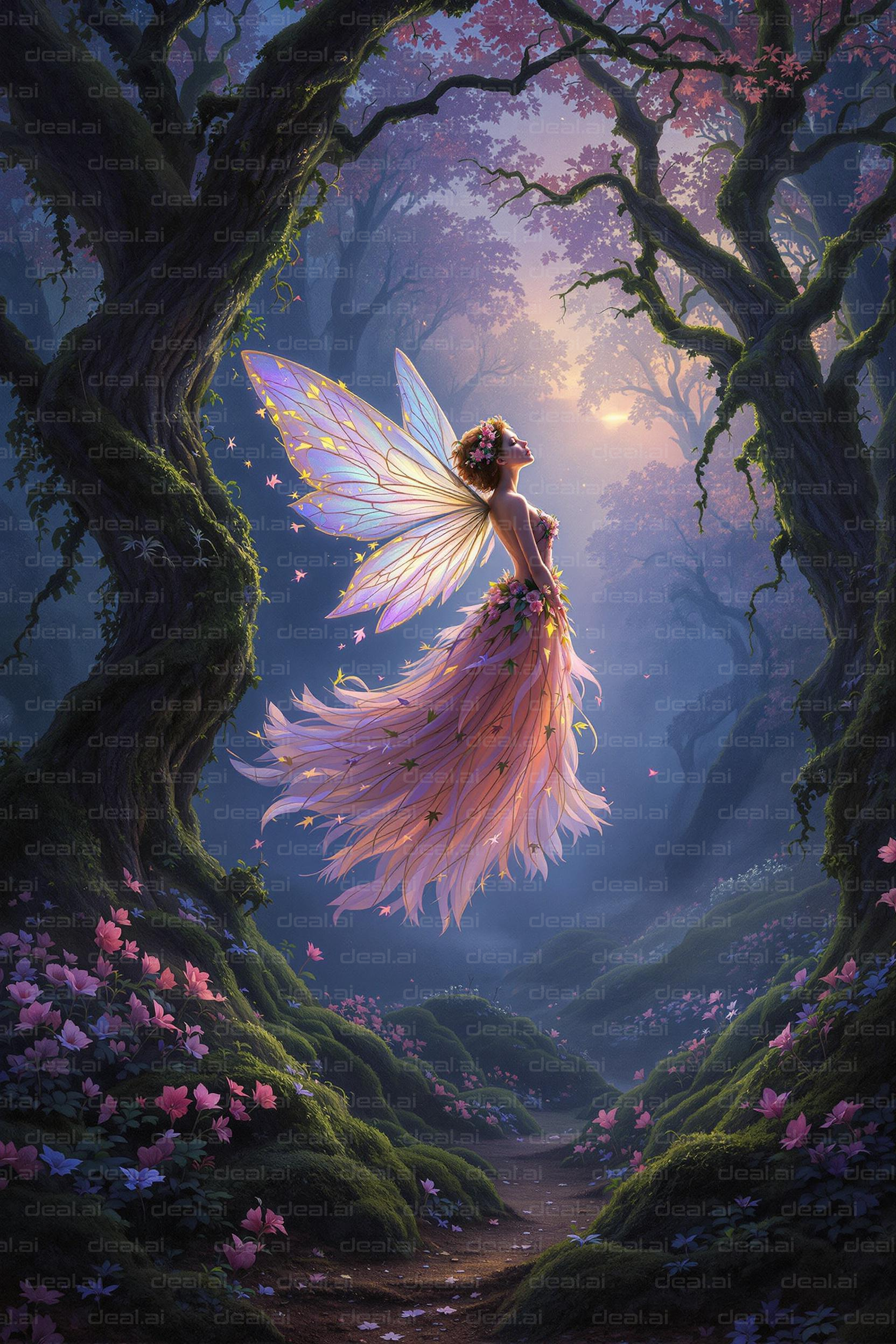 Enchanted Forest Fairy's Flight