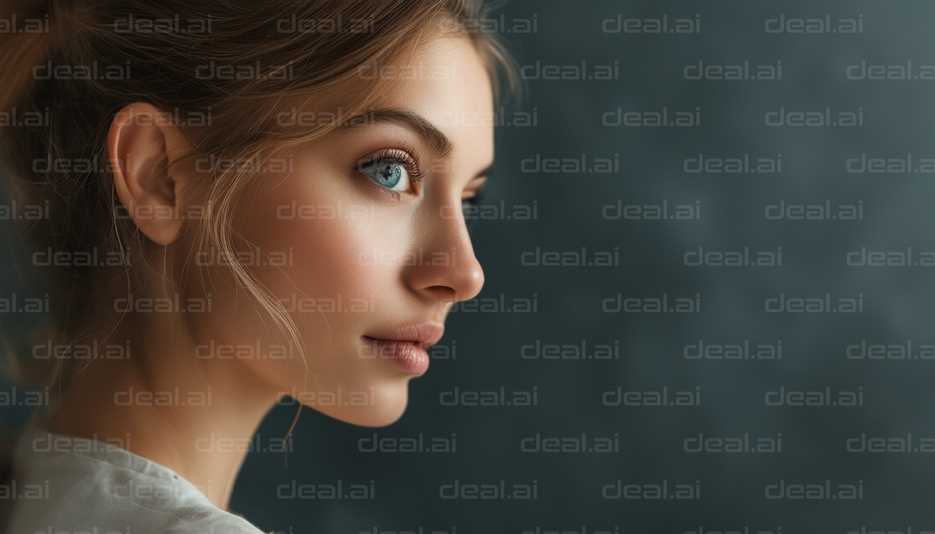 Side Profile Beauty Portrait