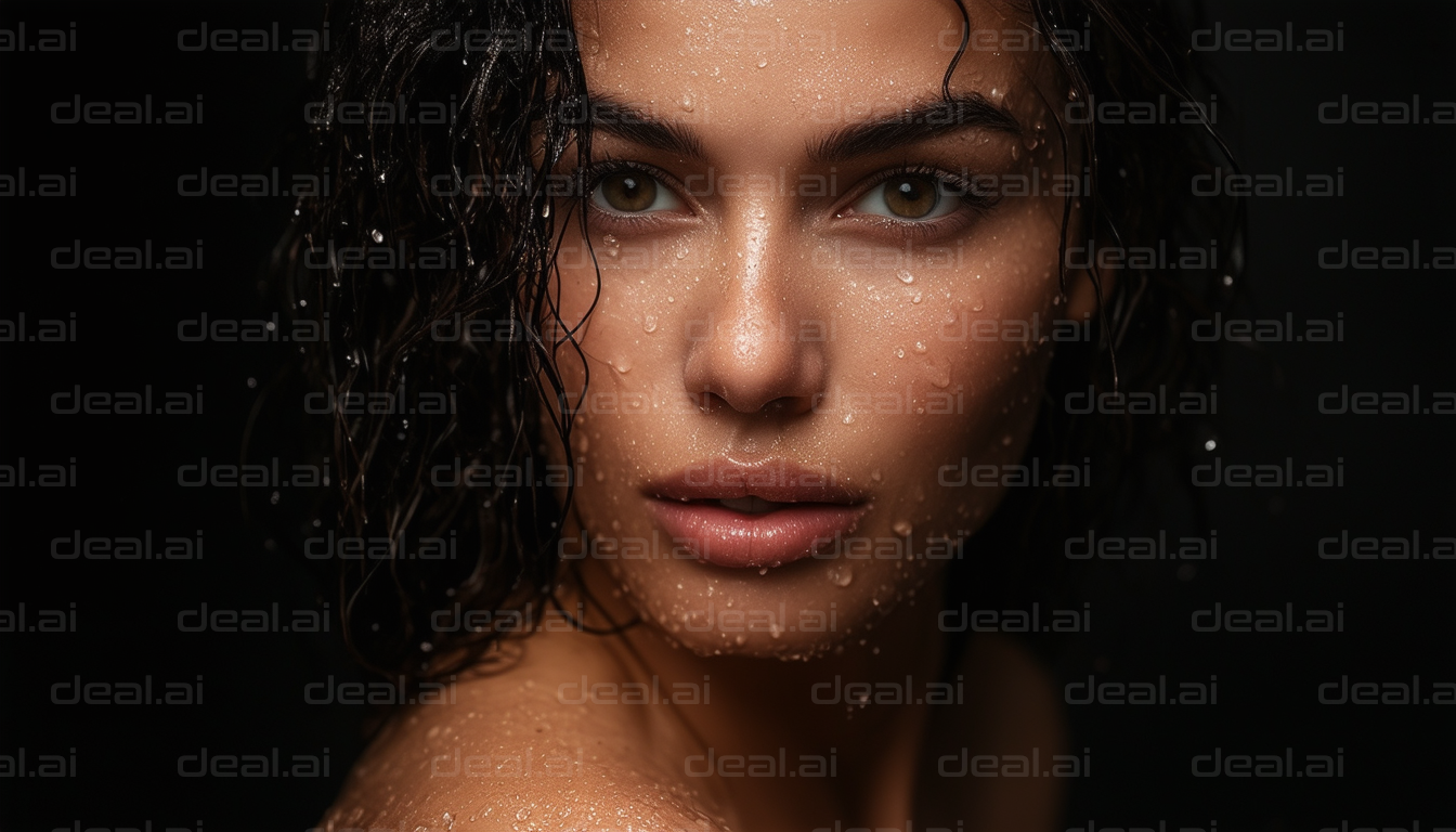 Wet Elegance Portrait