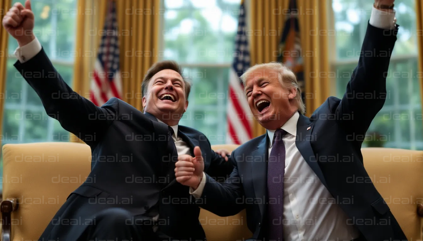 Joyful Meeting in the Oval Office