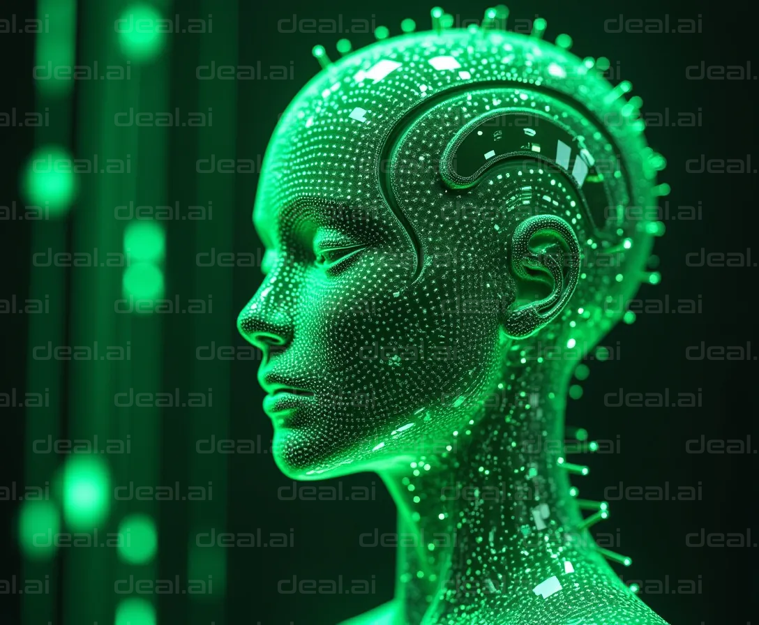 Futuristic AI Concept Art