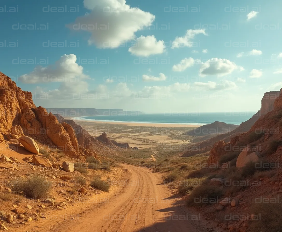 Desert Path to the Ocean
