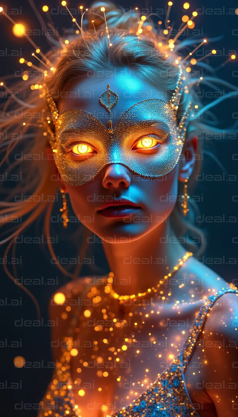 "Enchanted Mask Illumination"