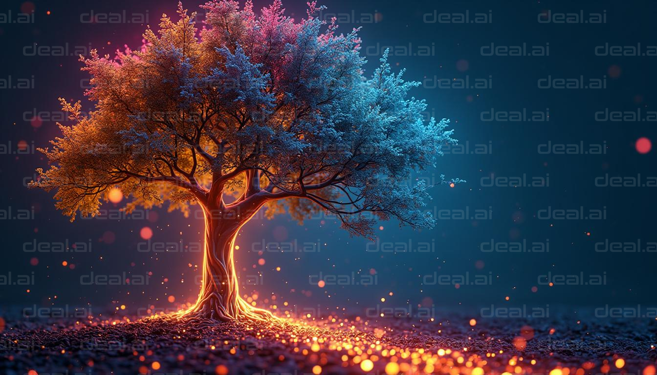 Enchanted Tree of Dual Seasons