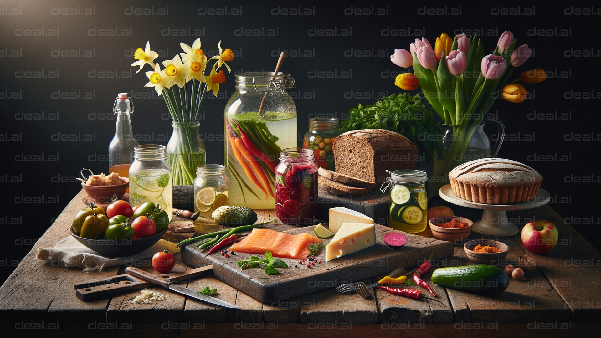 Bountiful Spring Feast Arrangement