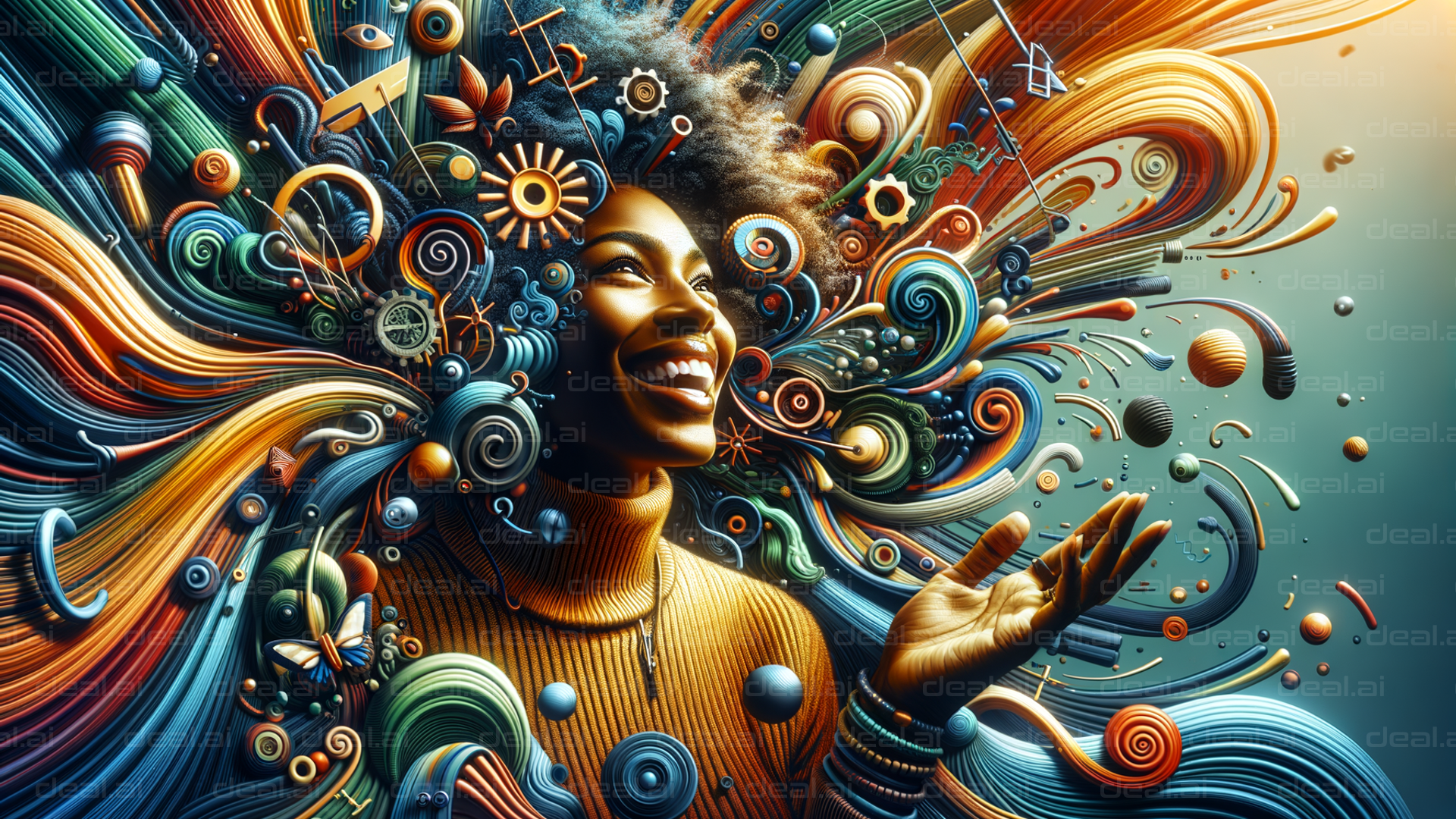Vibrant Imagination Unleashed