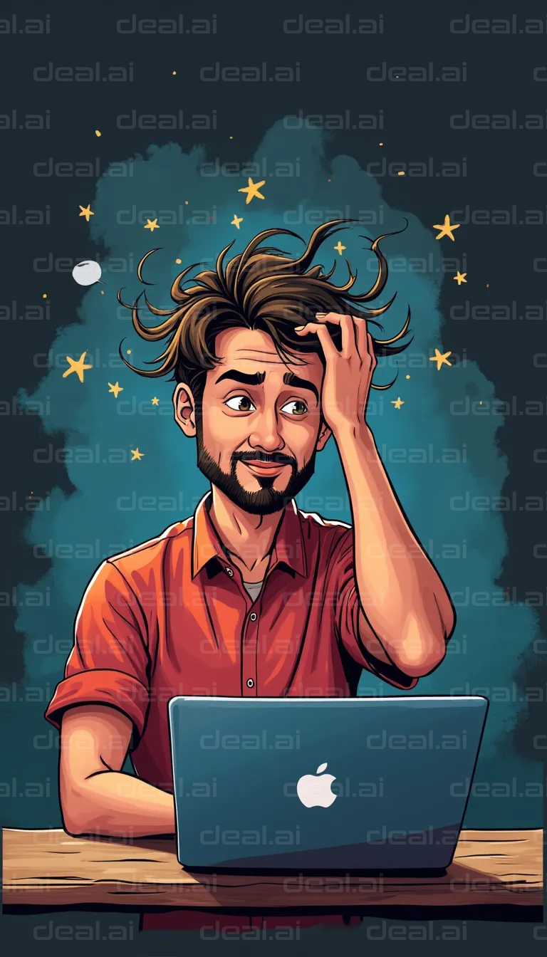 "Dreamy Work Moment"