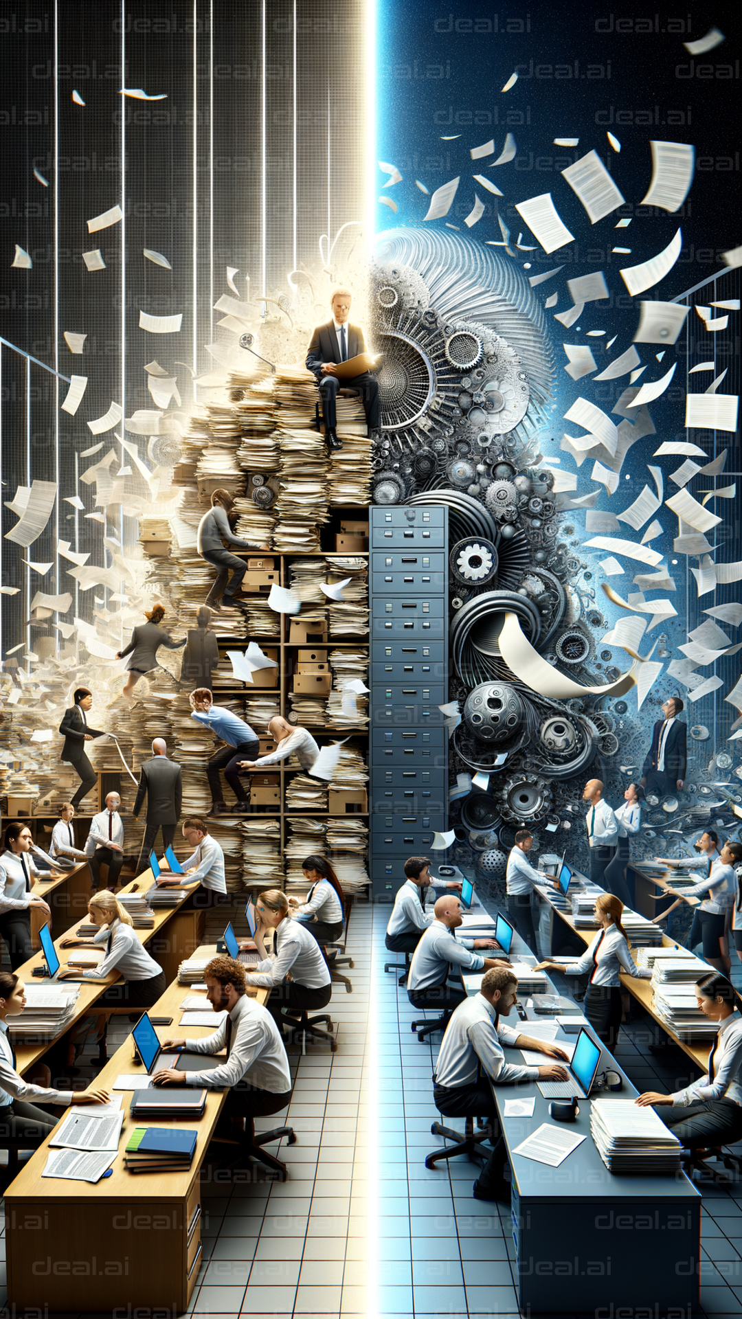 "Transformation: Paper to Digital Office"
