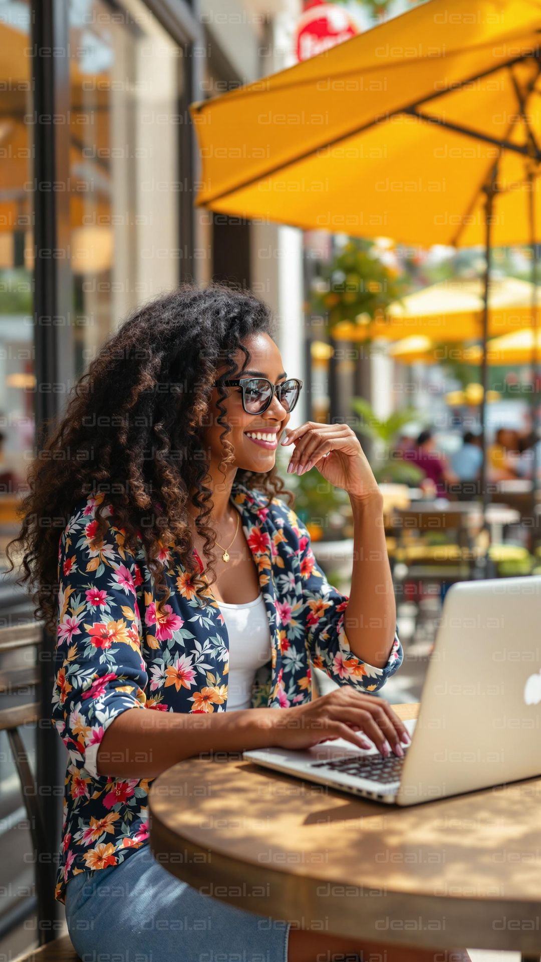 Stylish Cafe Work Session