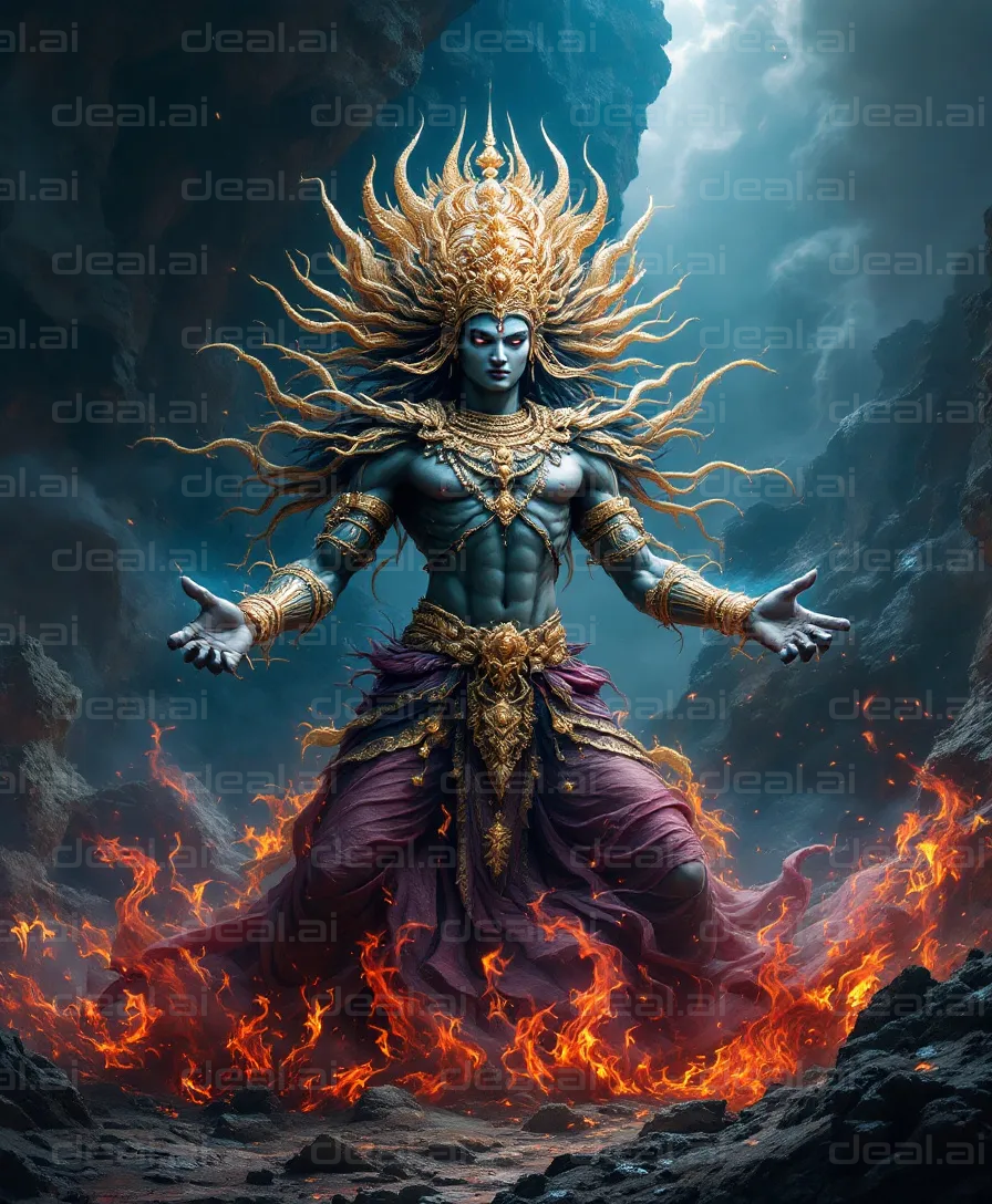 "Divine Fire in the Abyss"