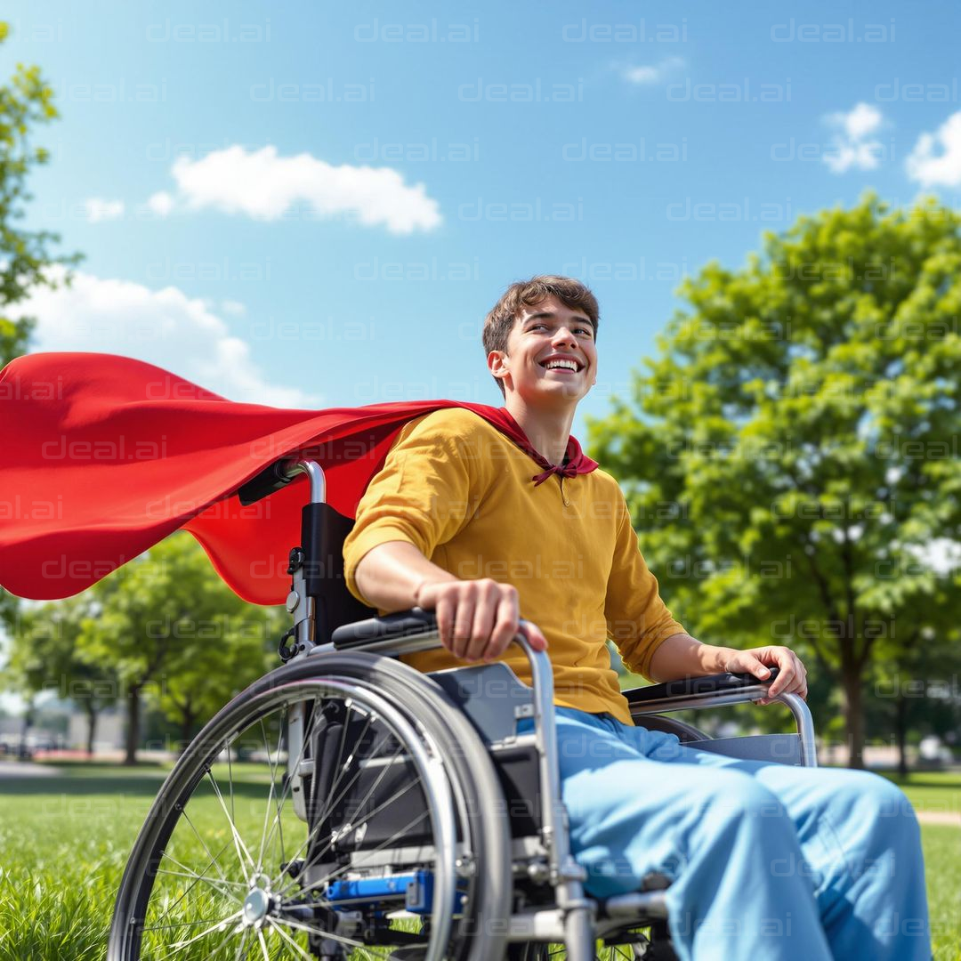 "Superhero in a Wheelchair"