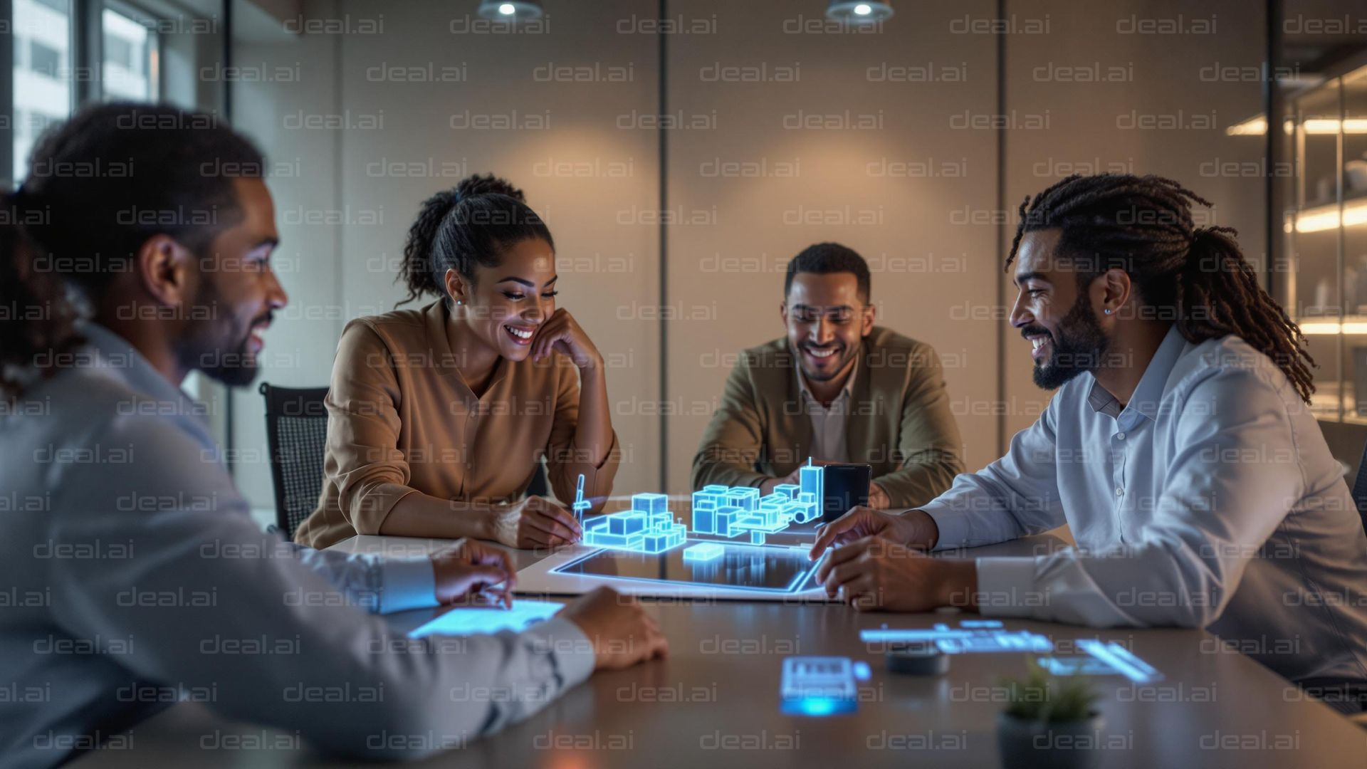 Team Collaboration with Holograms