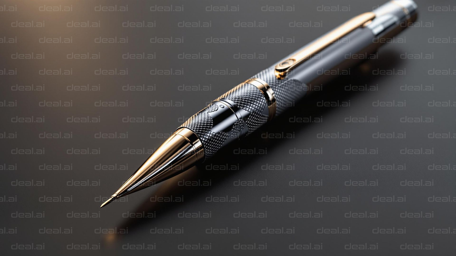 Luxury Pen on Dark Surface