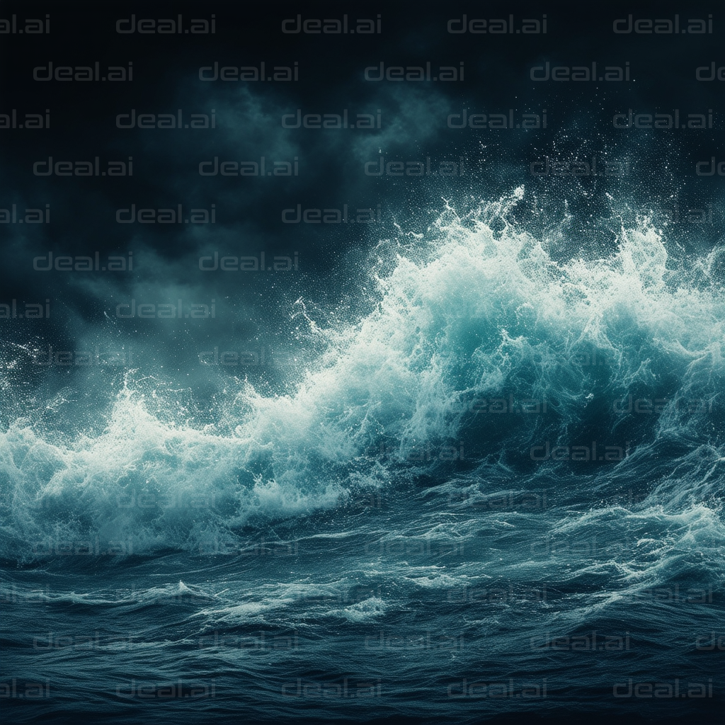 "Raging Sea: Power of Ocean Waves"