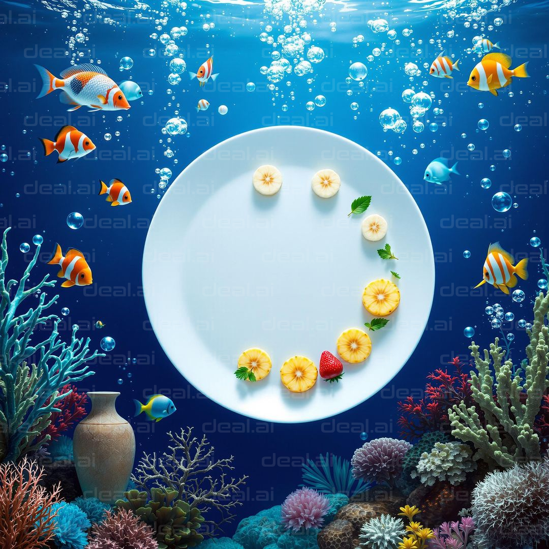 "Underwater Fruit Smile"