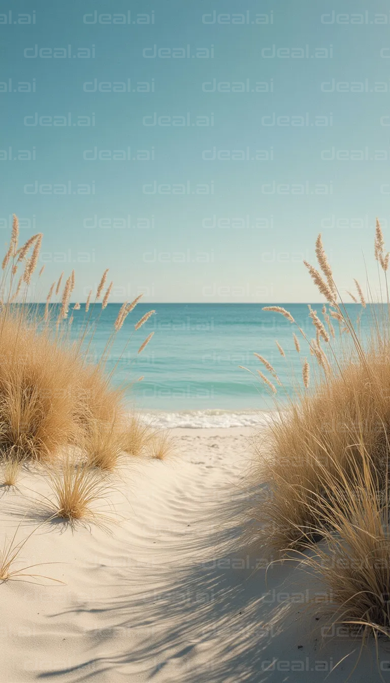 "Sandy Pathway to the Ocean"