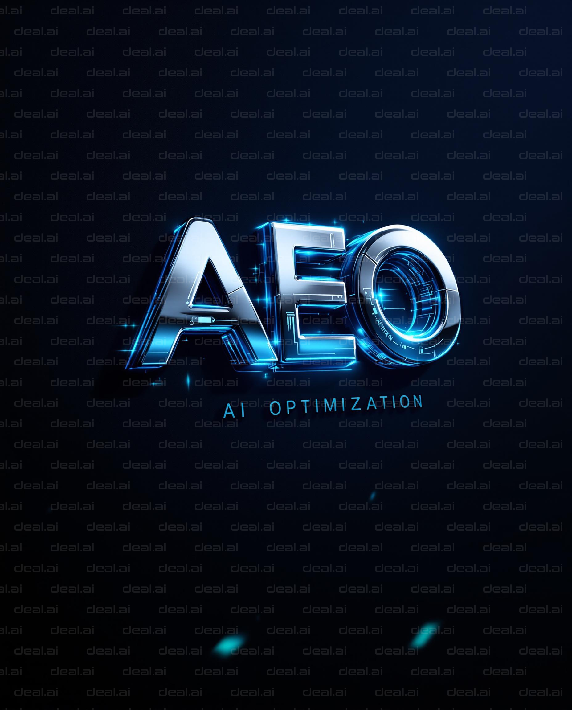 "AEO: AI Optimization Graphic"