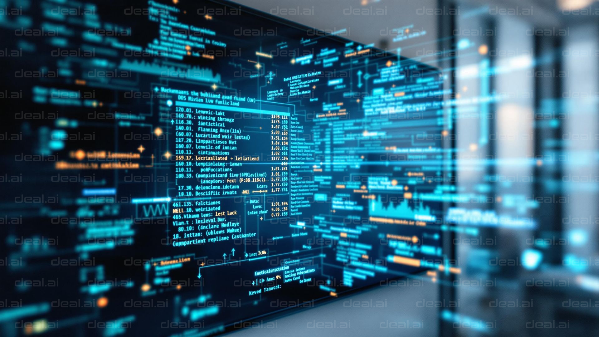 Digital Code Matrix Display
