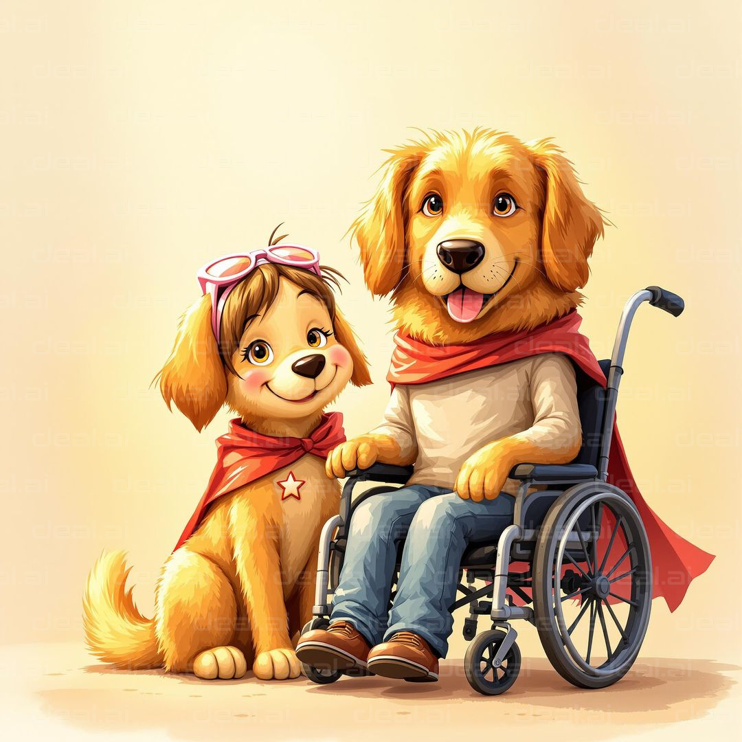 "Super Pups on a Mission Together"