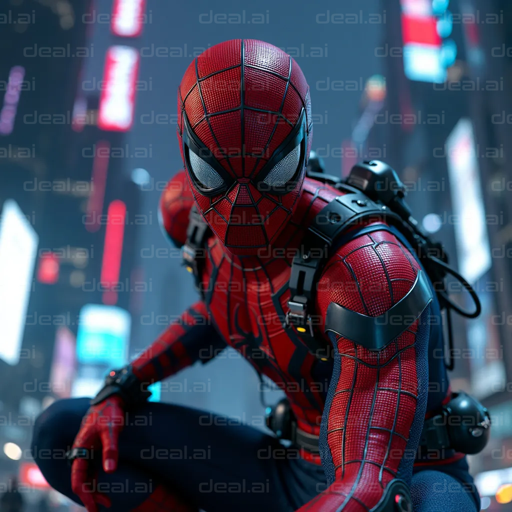 "Spider-Man in the City at Night"