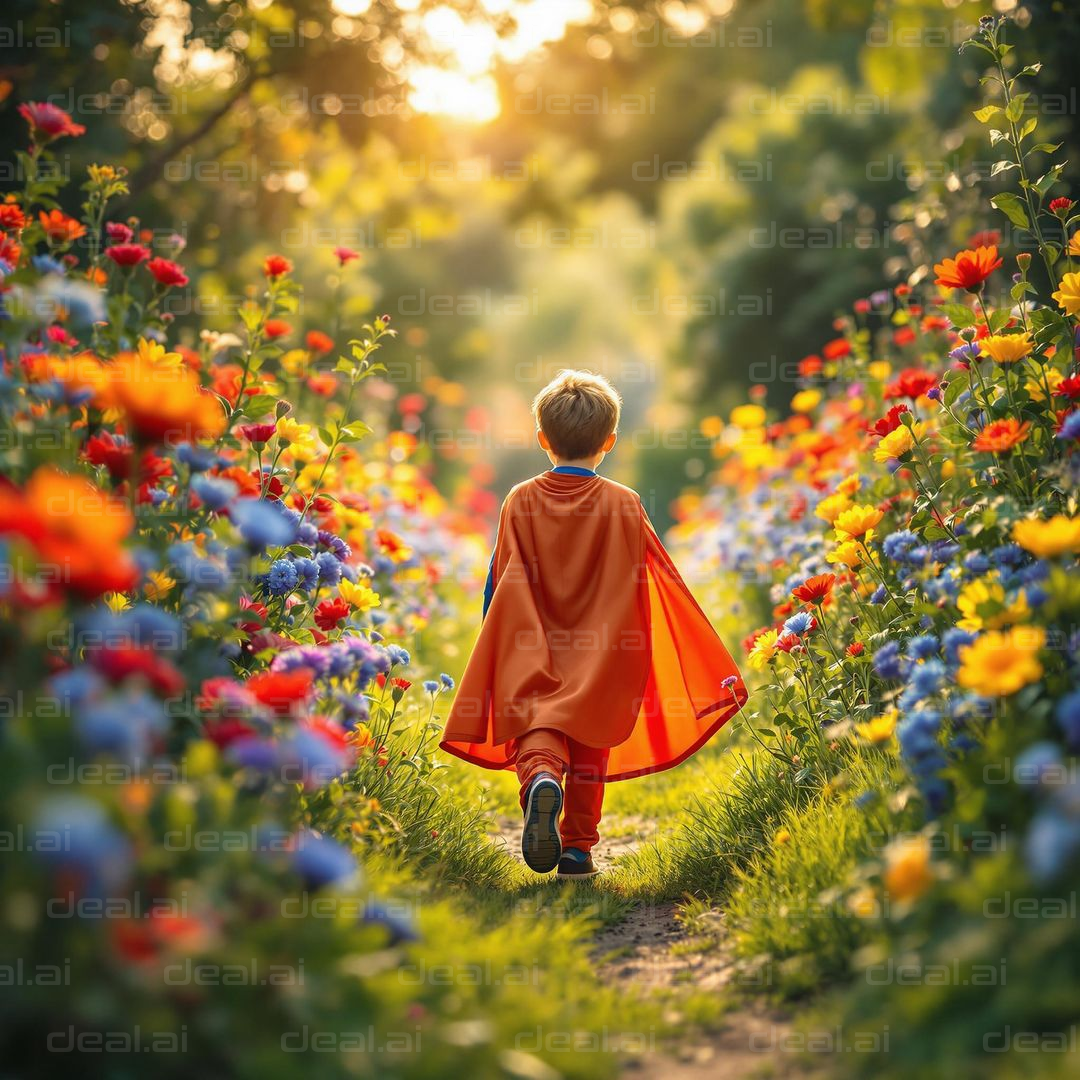 Superhero's Garden Adventure