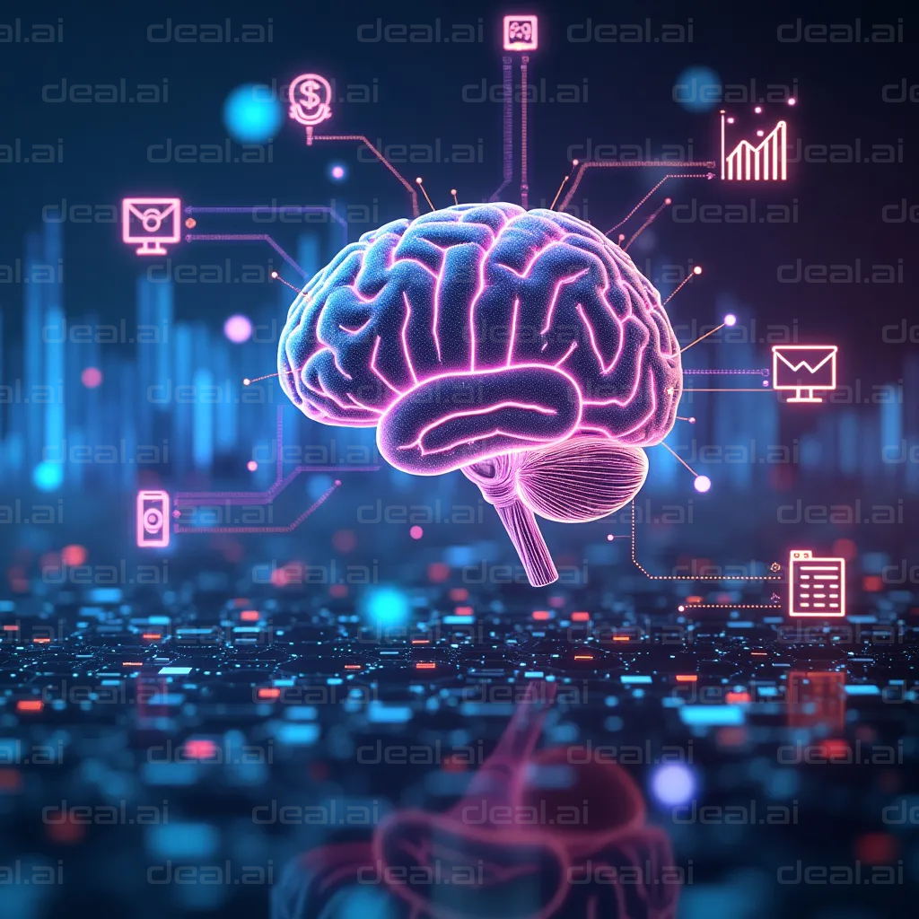 "Technological Brain Interface Concept"