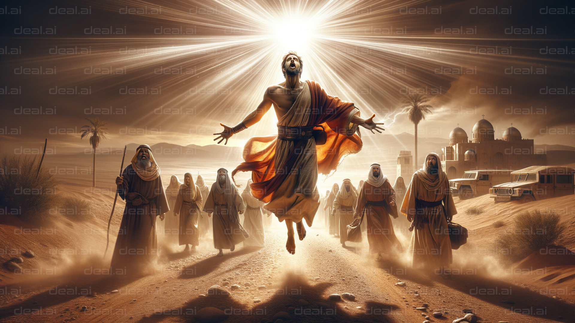 "Ascension in the Desert"
