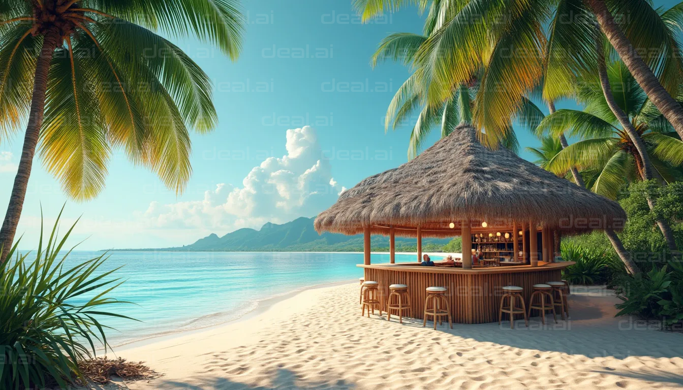 Tropical Beach Getaway Oasis