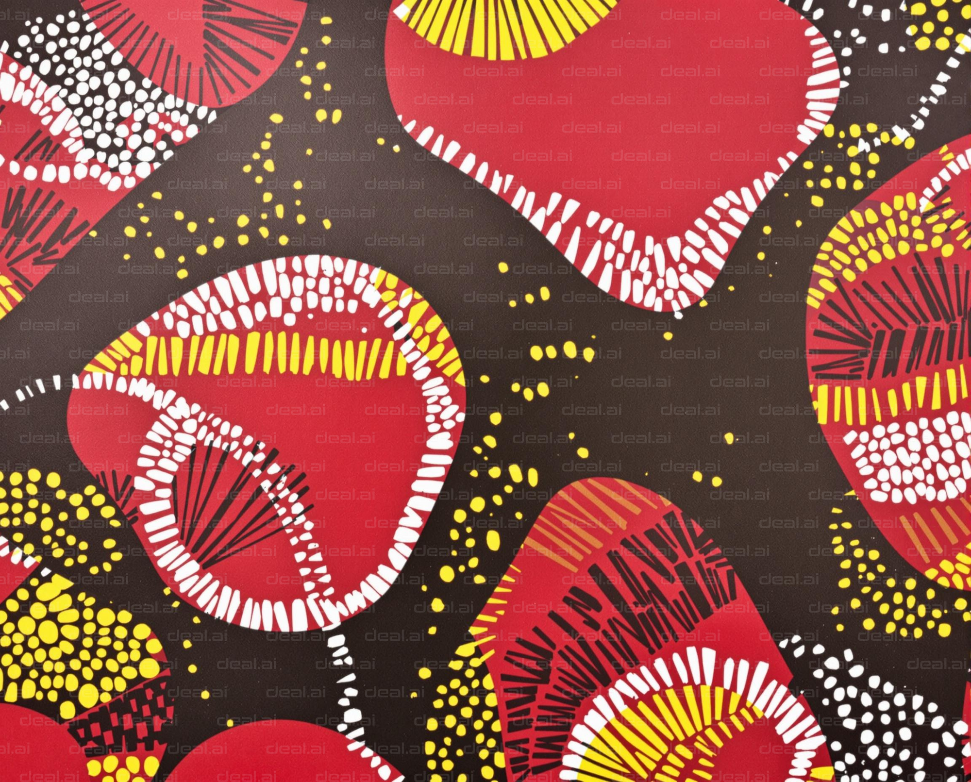 Vibrant Abstract Art Pattern