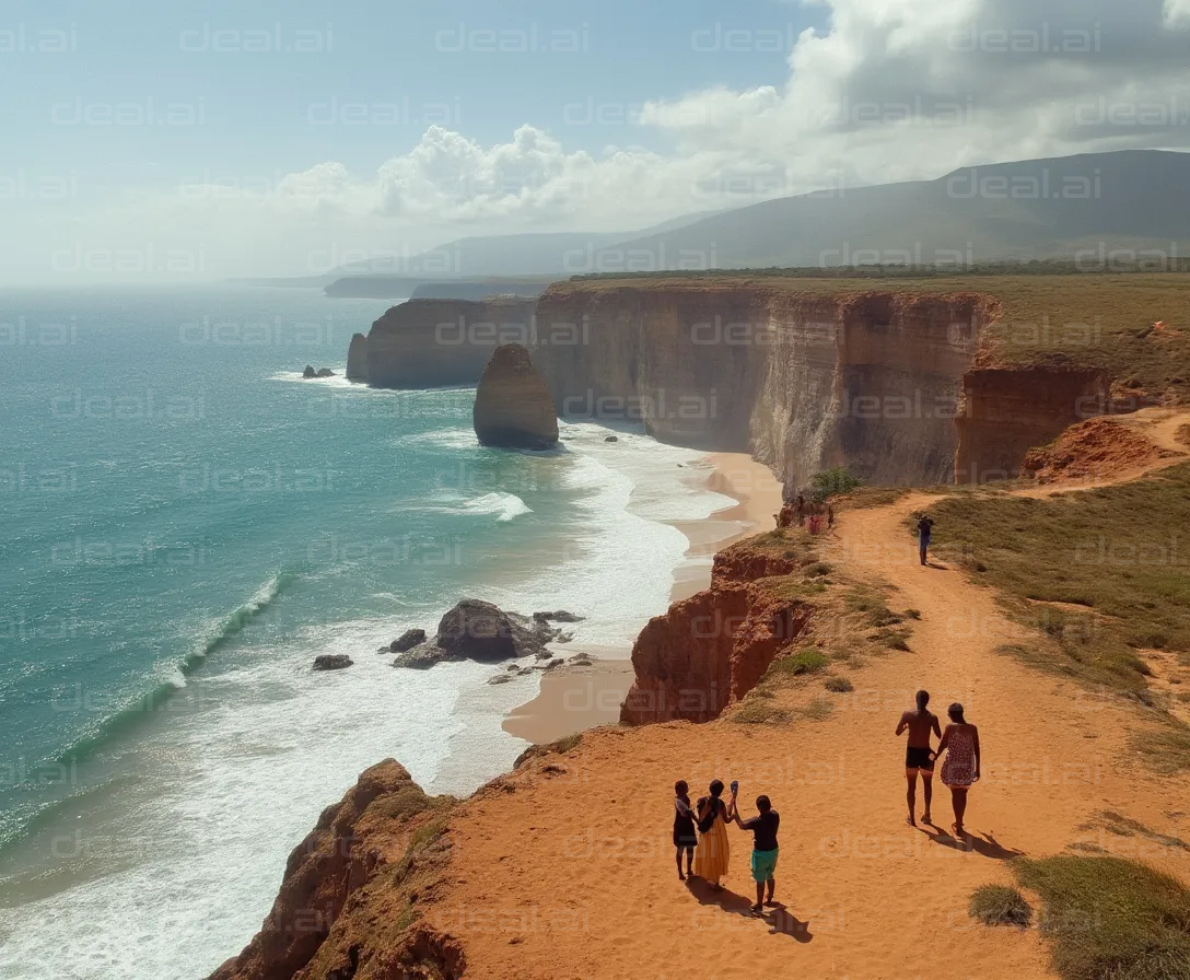 Coastal Path at Sunset Cliffs