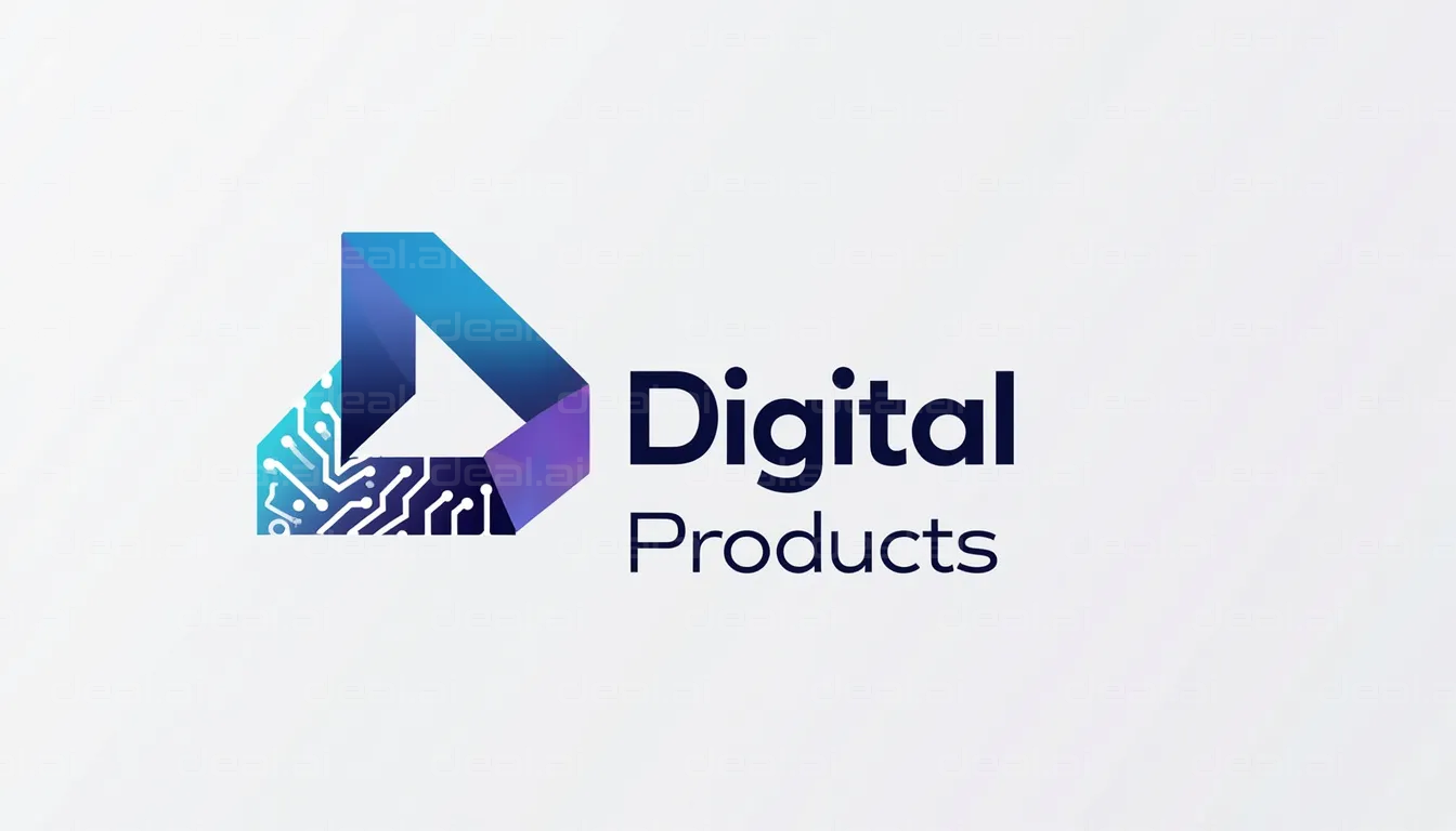 "Digital Products Logo Design"